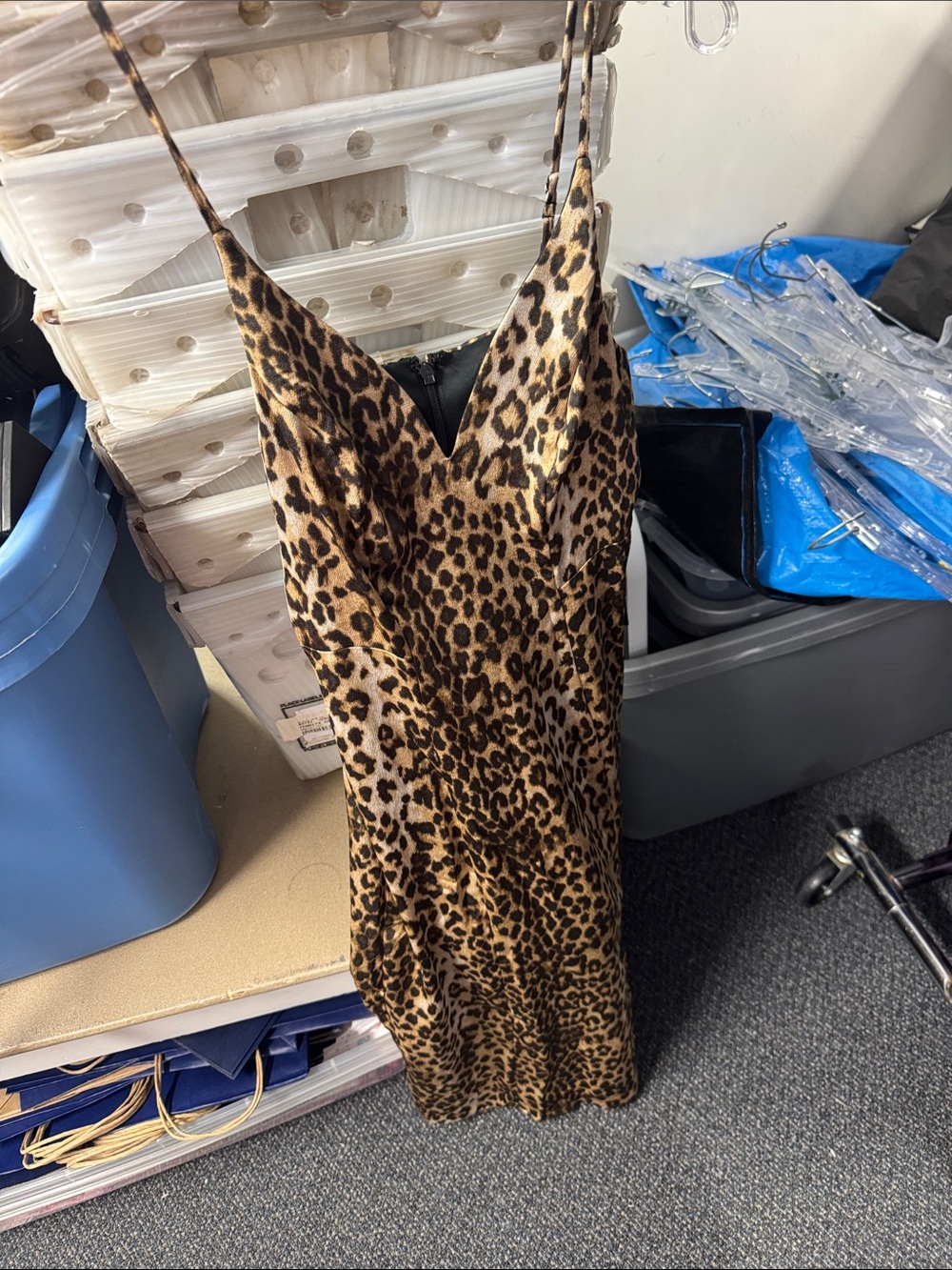 Express animal print dress xxs // 082951